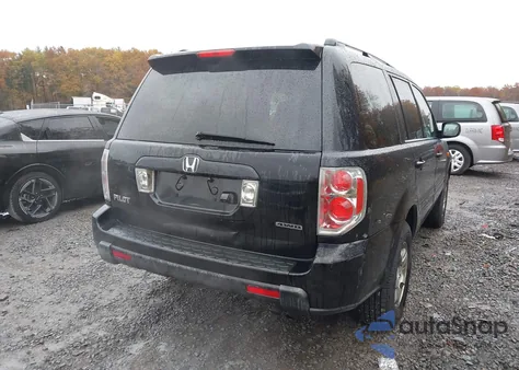 2008 Honda Pilot Ex-L из США, поврежденный, VIN 5FNYF18728B055040